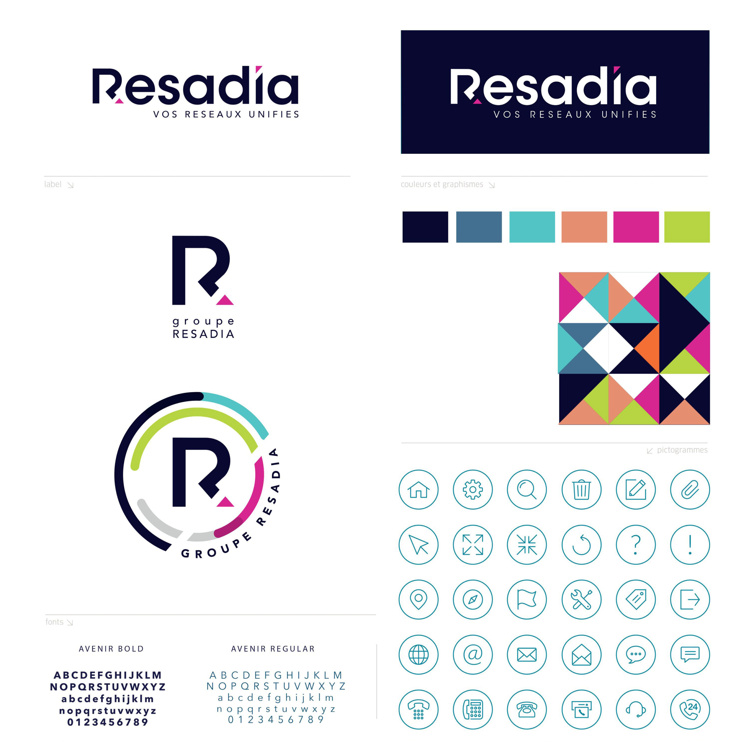 Resadia Branding by proffice.agency